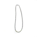 5mm Gold & Turquoise Machine Made Pearls