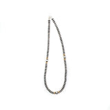 7mm Saucer Machine Made Pearls- Gold Dipped