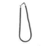 8mm Handmade Saucer Pearls- 20"