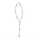 Micro Tucson Navajo Pearl Lariat - 16", 5 1/2" Drop