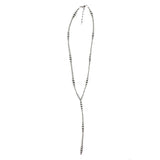Micro Tucson Navajo Pearl Lariat - 20 1/2", 5 1/2" Drop