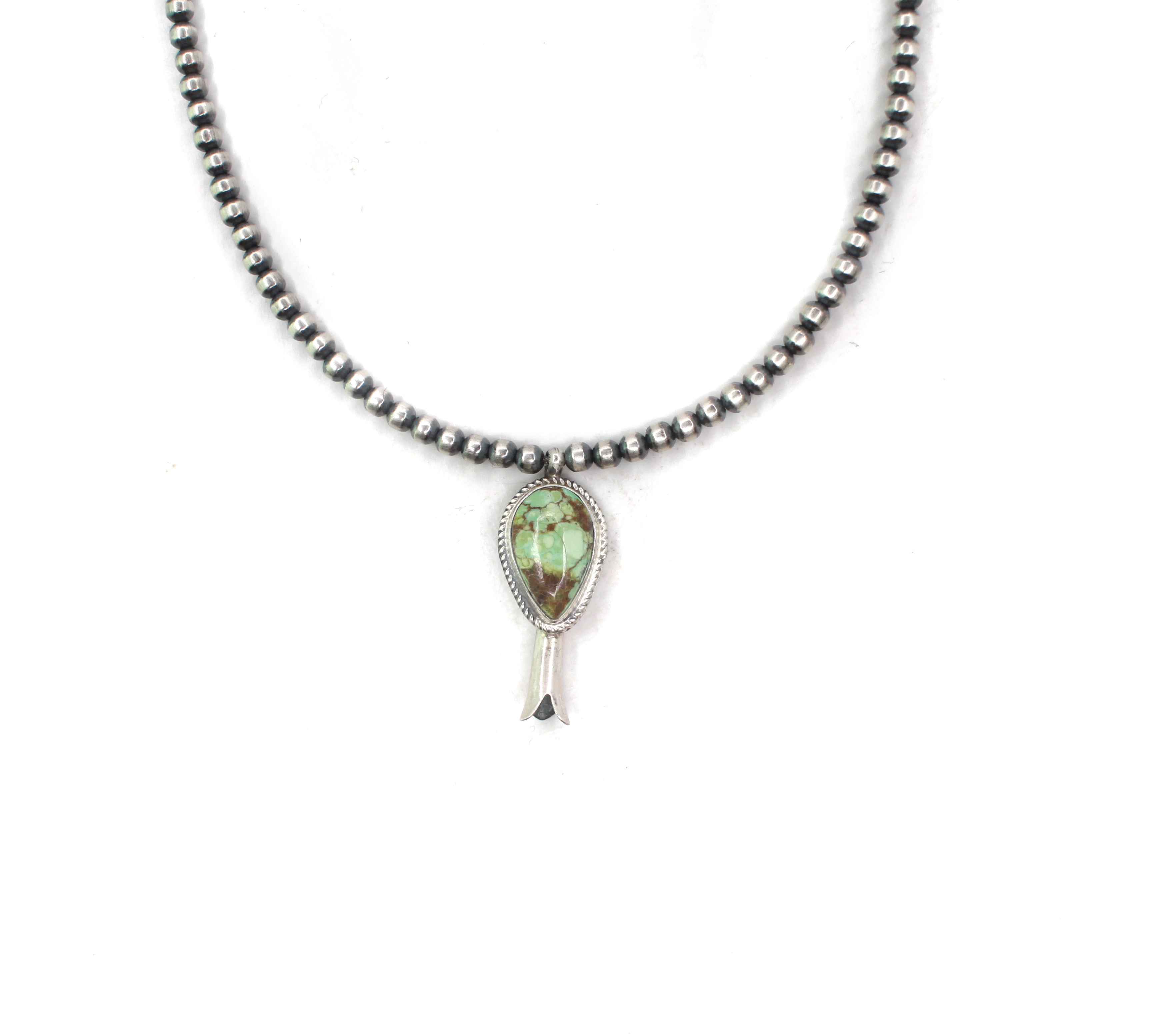 3mm Machine Made Pearls - Blossom Pendant