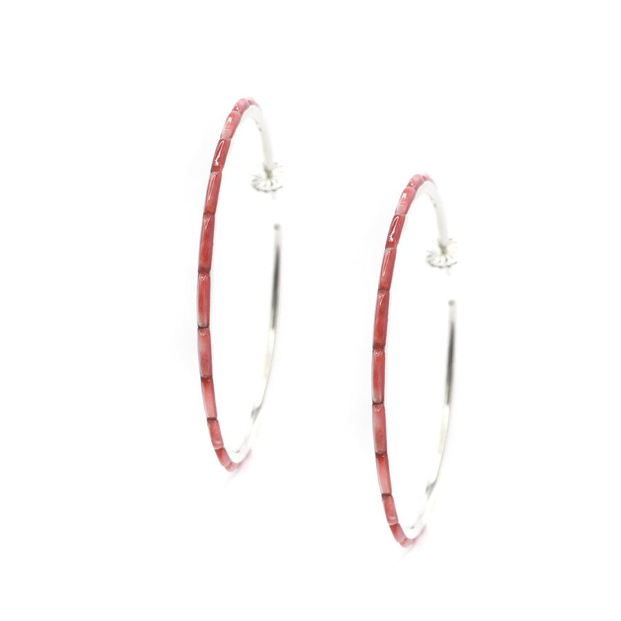 3"  Red Spiny Oyster Hoops