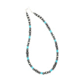 7mm Navajo Pearls - Sleeping Beauty