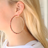 3"  Red Spiny Oyster Hoops