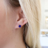 Small Lapis Studs