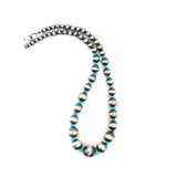 2024 BLACK FRIDAY Graduated Navajo Pearls Turquoise - 20"