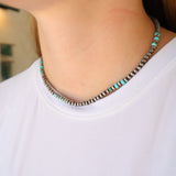 4mm Navajo Pearls - Turquoise (16")