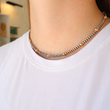 3mm Navajo Pearl- Round Gold