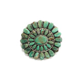 The Zeldan- Hair Clip (Green Turquoise)