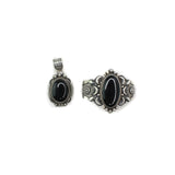 2024 BLACK FRIDAY Onyx Statement Cuff & Pendant Set