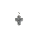 The Stamped Cross Charm
