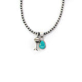 2025 BLACK FRIDAY - Turquoise Pendant & Blossom Set K.