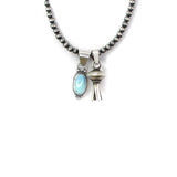 2025 BLACK FRIDAY - Turquoise Pendant & Blossom Set O.