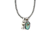 2025 BLACK FRIDAY - Turquoise Pendant & Blossom Set Q.
