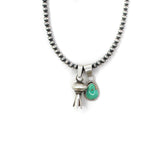 2025 BLACK FRIDAY - Turquoise Pendant & Blossom Set T