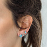 6mm Turquoise Studs