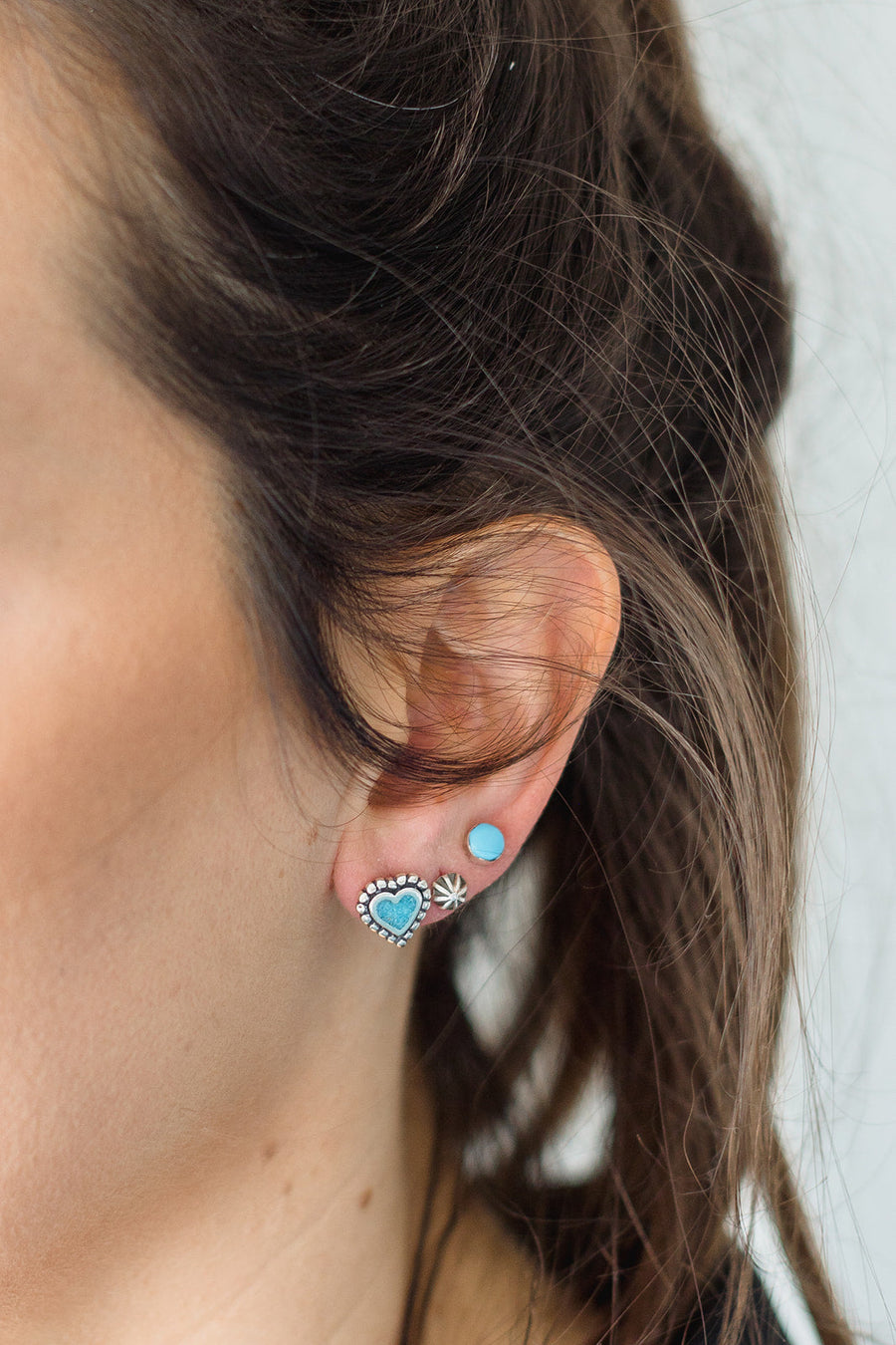 6mm Turquoise Studs