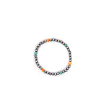 4mm Navajo Pearl Stretch Bracelet - Baby (Green/Spiny)