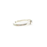 The Oliva Baby Cuff - White Opal