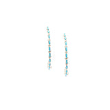 The Original Zuni Hoops - Turquoise : 2"