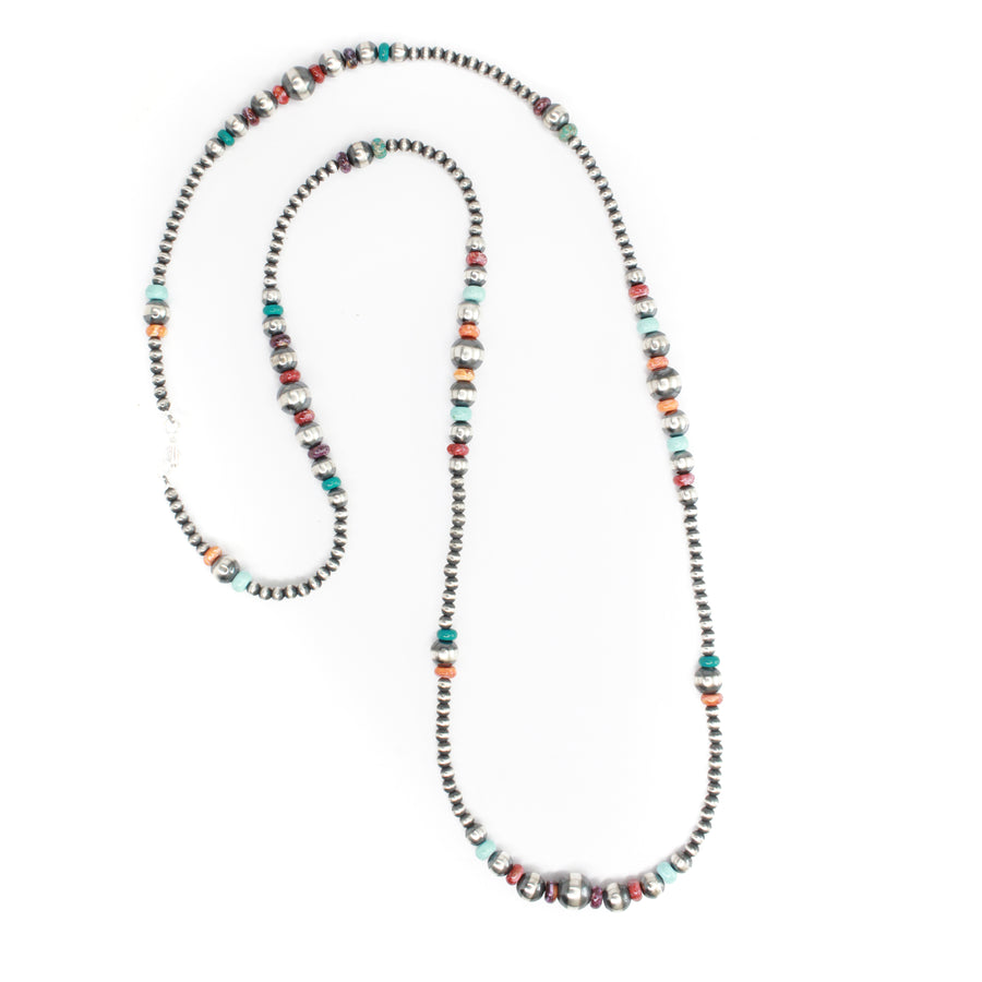 Textured Navajo Pearls - Multi