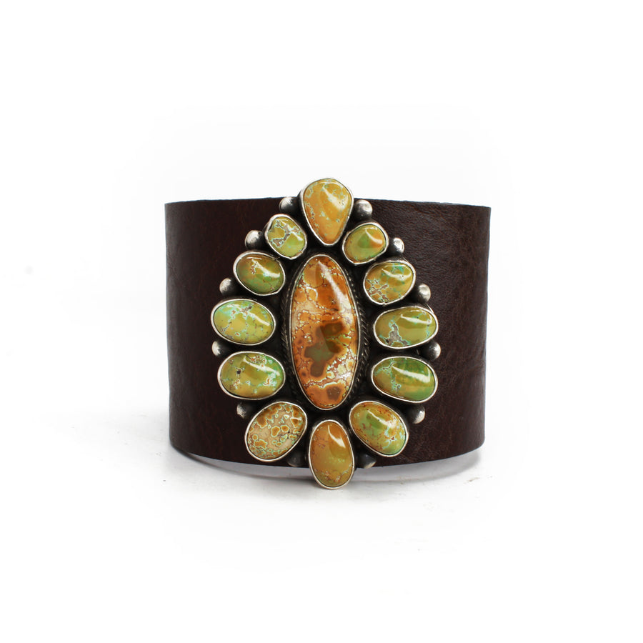 The Susan Brown Leather Cuff