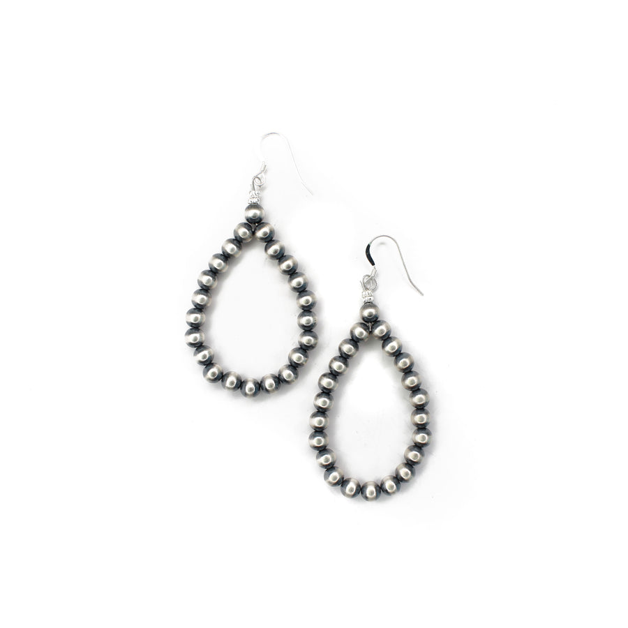 2 3/4” Navajo Pearl Earrings