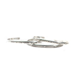 Tahe Stamped Cuff - Half Round