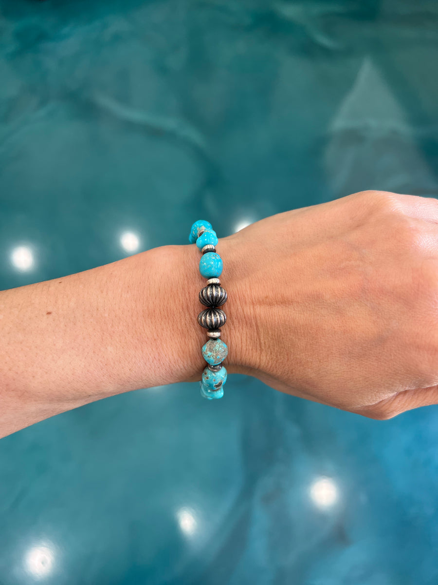 Sonoran Turquoise Stretch Bracelet