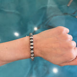 8mm Navajo Pearl Bracelet w/Extension
