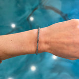 3mm Saucer Pearl Bracelet w/ Extension