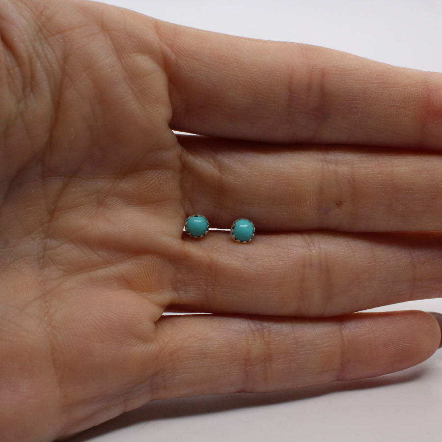 The Tiny Turquoise Studs